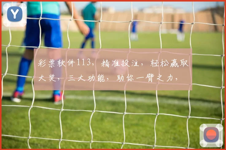 彩票软件113，精准投注，轻松赢取大奖，三大功能，助你一臂之力，不容错过
